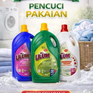PENCUCI PAKAIAN AL-ULUM(3 LT/BOTOL)