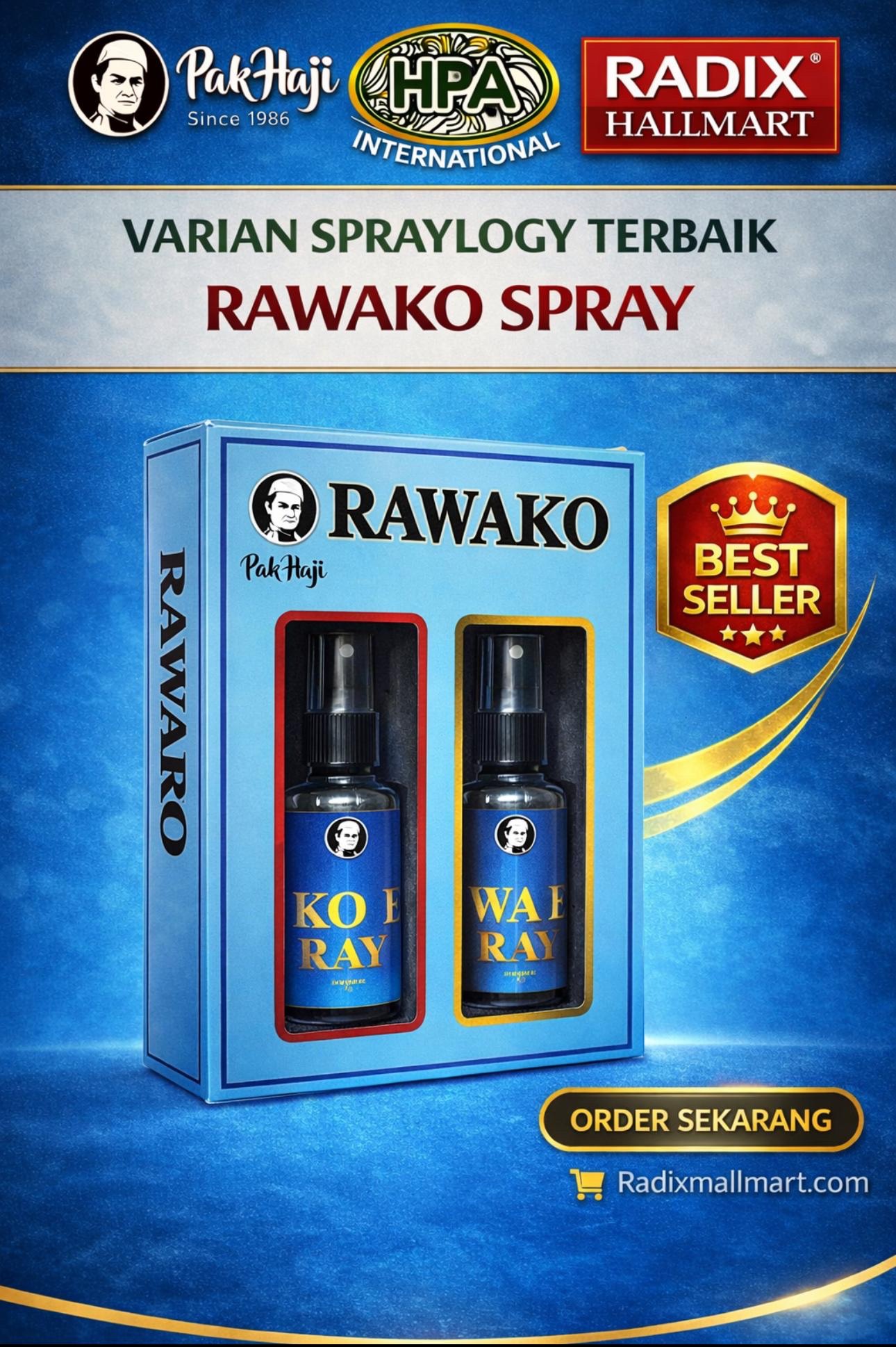 RAWAKO SPRAY HPA(2 BOTOL/SET)