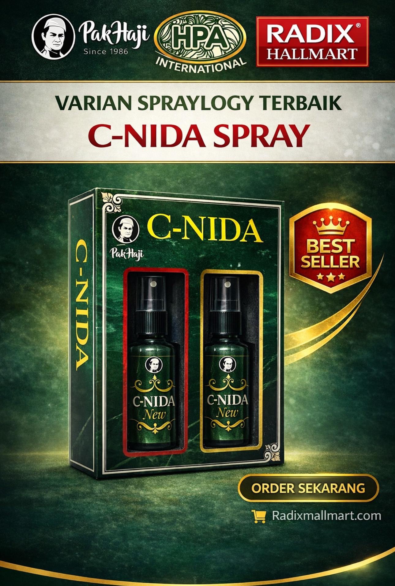 C NIDA SPRAY HPA(2 BOTOL/SET)