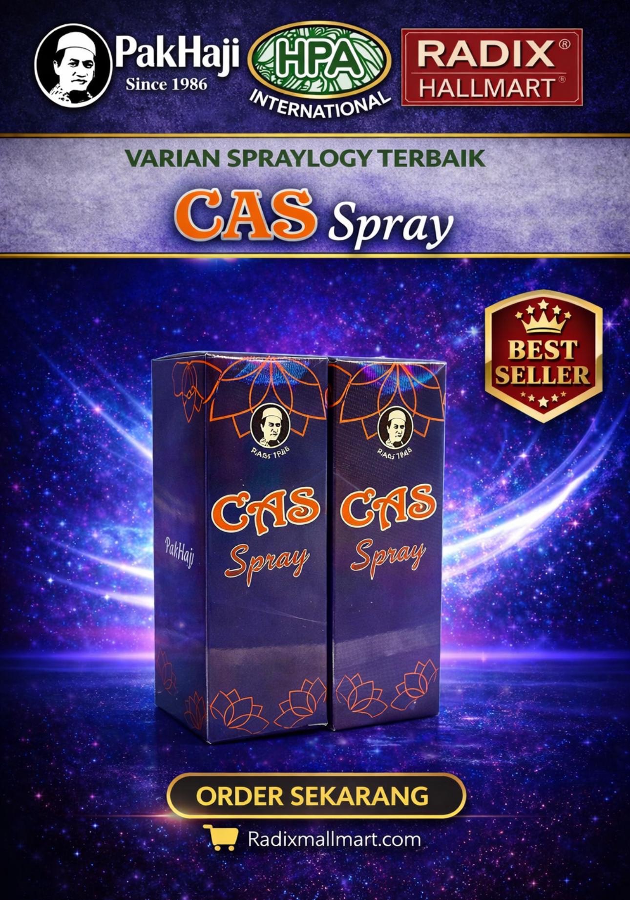 CAS SPRAY HPA(2 BOTOL/SET)