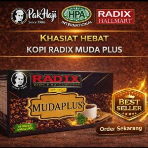 KOPI RADIX MUDA PLUS HPA(PEK)10 SACHET
