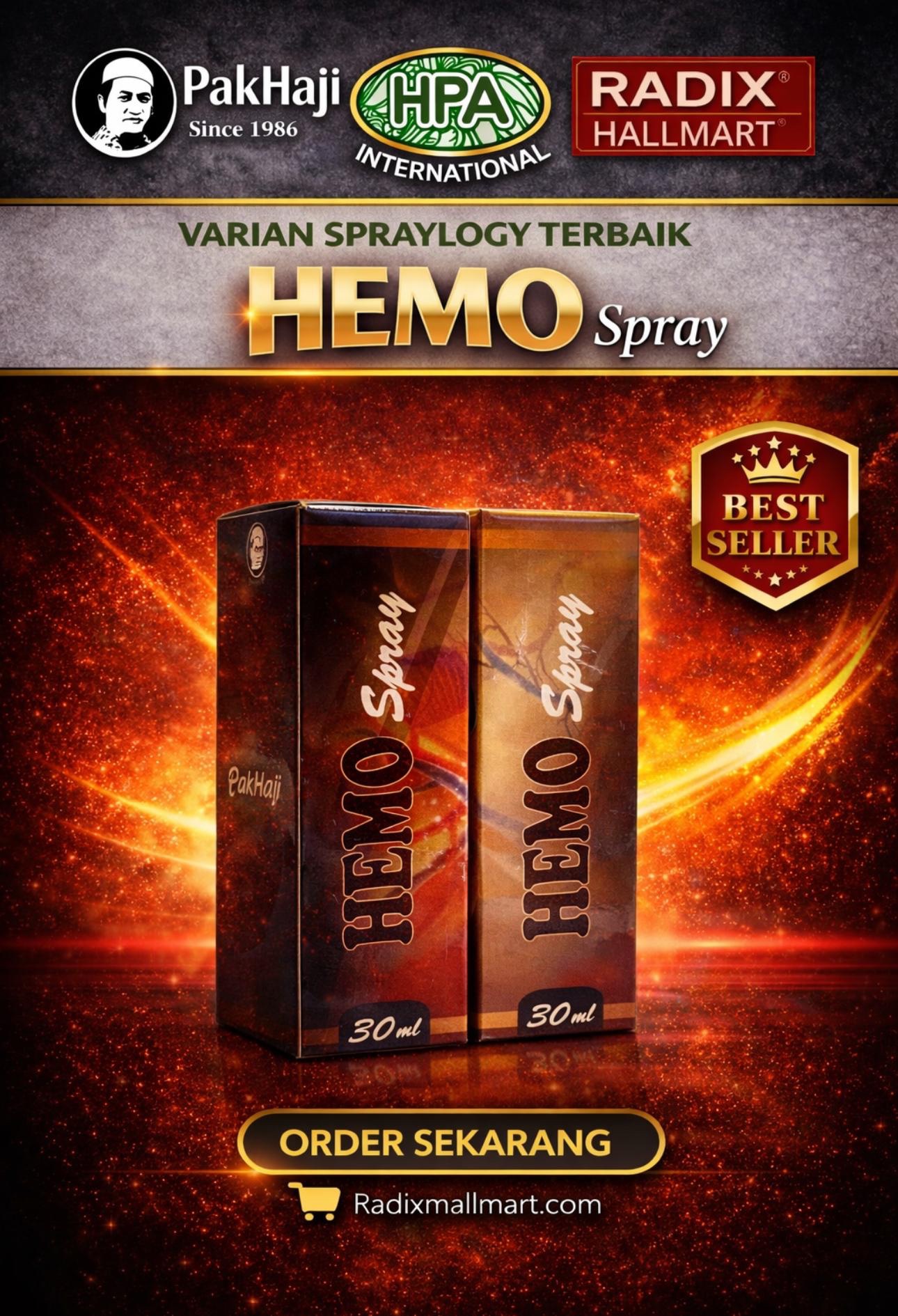 HEMO SPRAY HPA(2 BOTOL/SET)